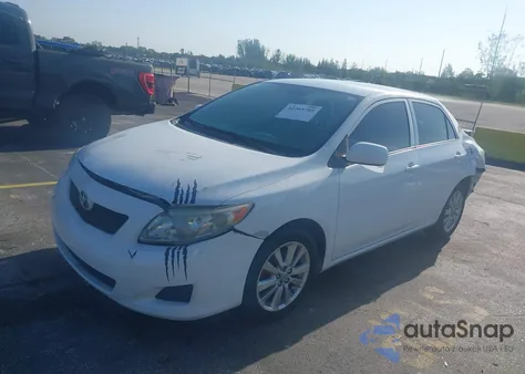 2009 Toyota Corolla Le from USA, damaged, VIN JTDBL40E49J008239